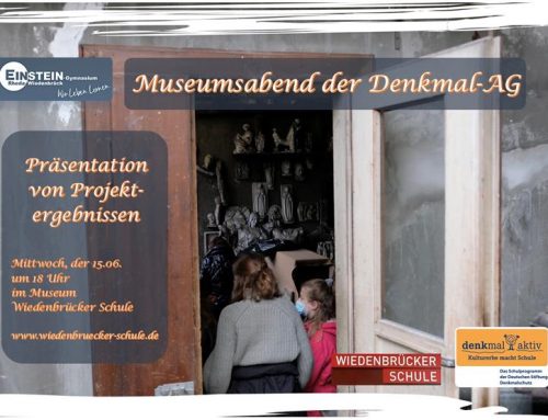 Denkmal aktiv AG des Einstein-Gymnasiums präsentiert Film
